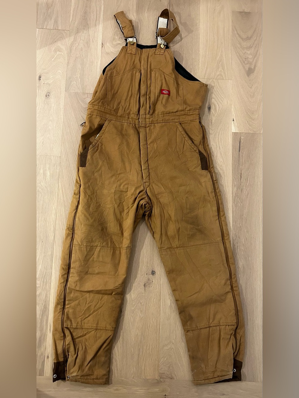 Dickies Premium Insulated Duck Canvas Overalls - Size XL Tall